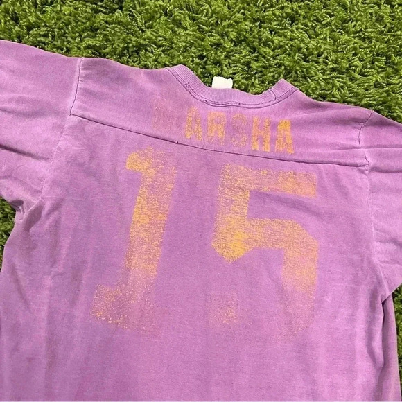 Vintage 70s Pi Gamma Delta Sorority Jersey Tee Shirt - Picture 3 of 9